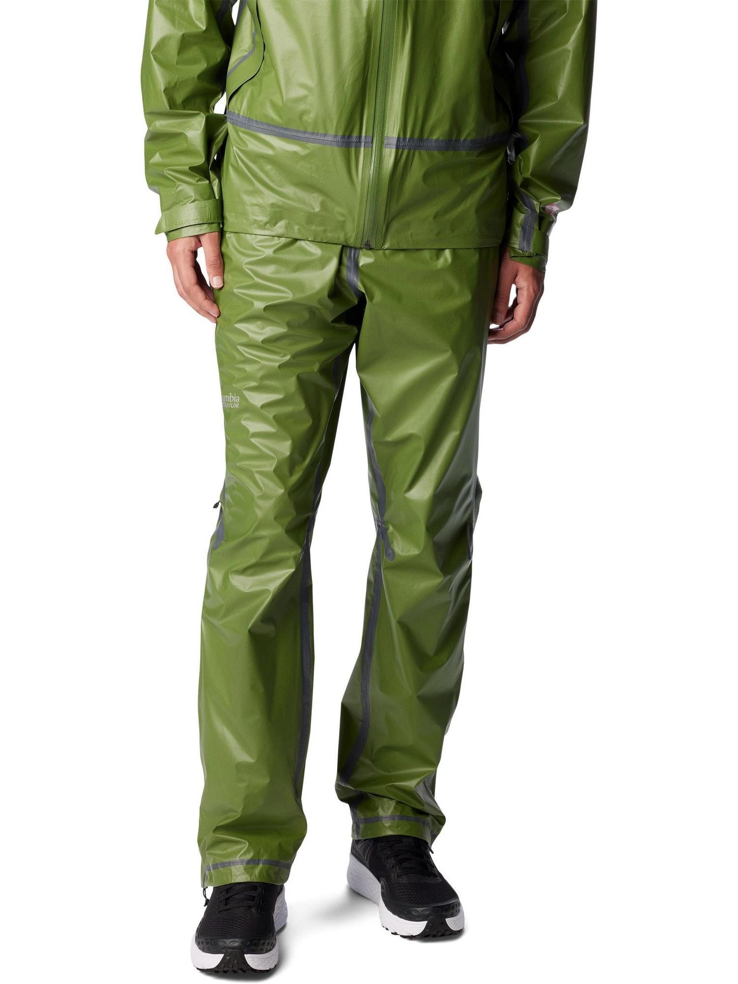 COLUMBIA Outdry Extreme Wyldwood Rain Pant Herren Wanderhose - Grün