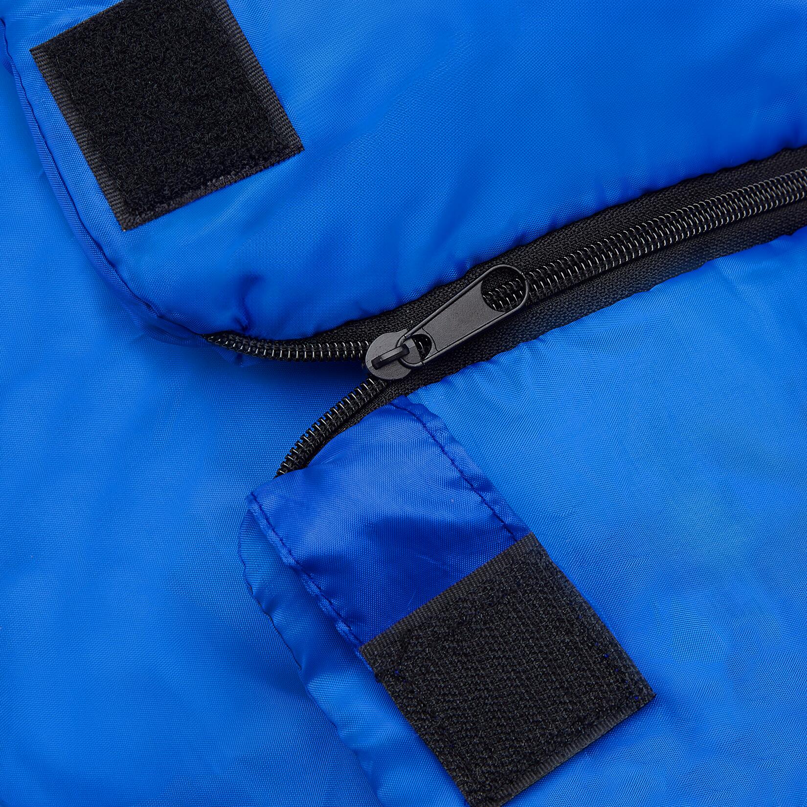 Premium warme lichtgewicht slaapzak (200 g/m²) - 2 seizoenen - blauw 4/7