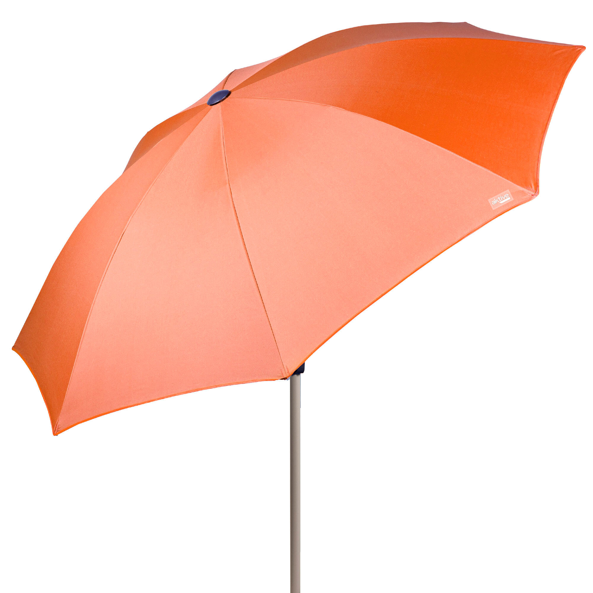Aktive - Aktive Grand Parasol Inclinable Orange 220 Cm Uv50 - Parasol - Orange - Taille Unique - Decathlon