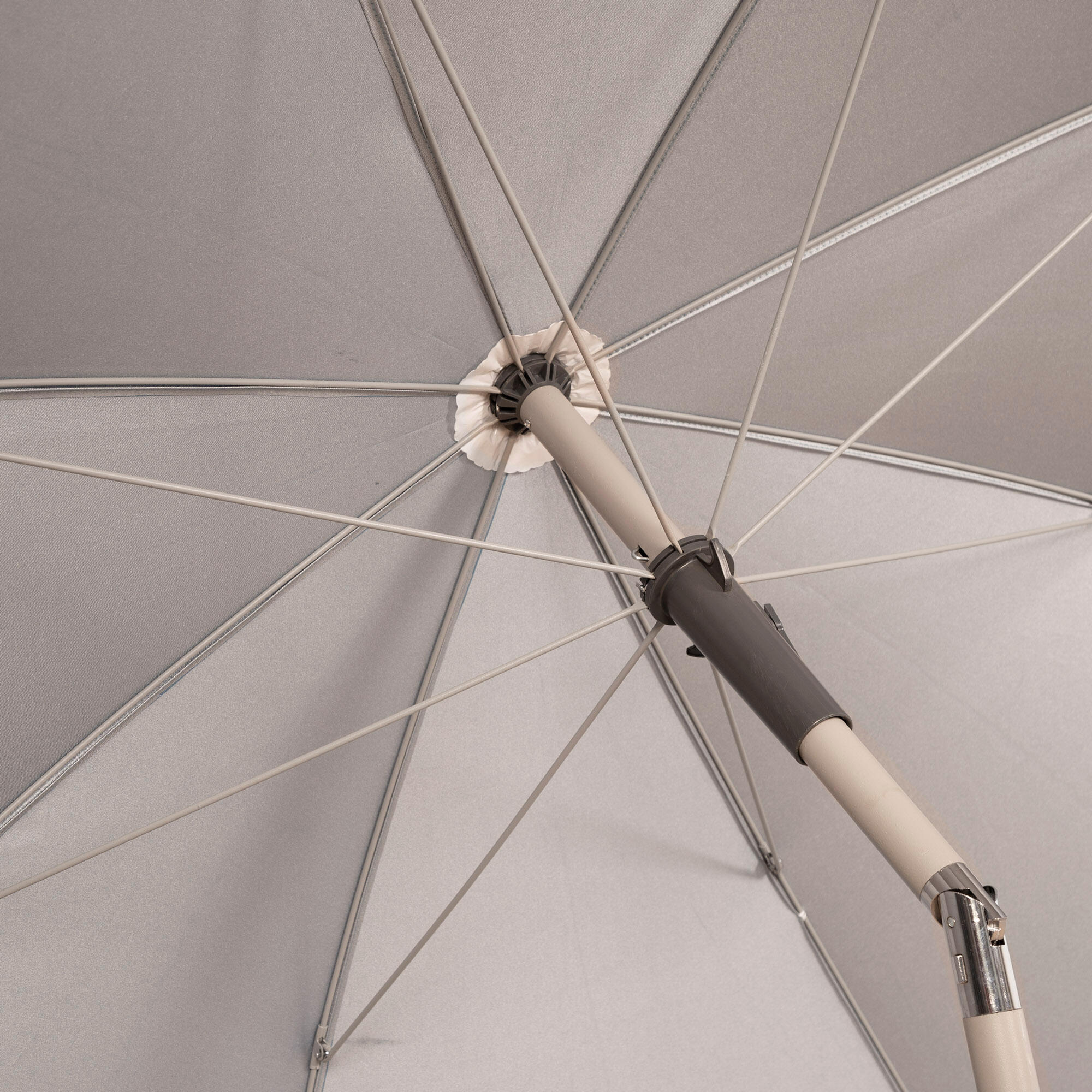 Aktive Grand parasol inclinable orange 220 cm UV50 5/7