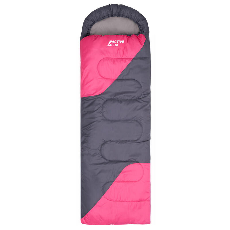 Sac de Couchage Rectangulaire - Rose - 3-4 Saisons