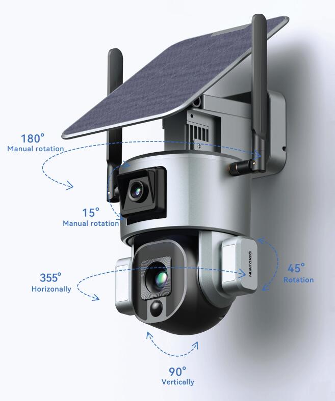 Caméra de sécurité 360° CAM1071 - 4G 4/5