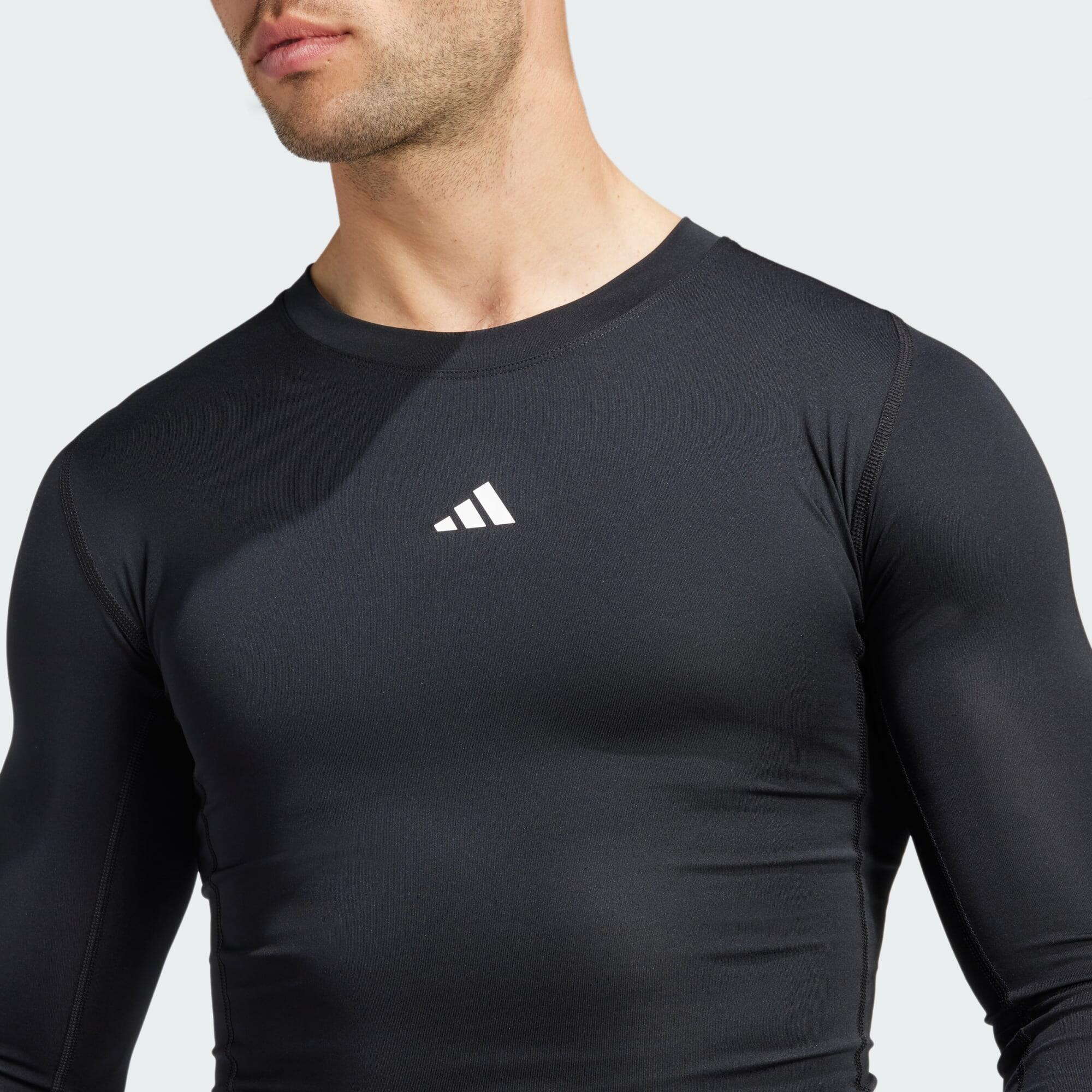 Maglia da allenamento TECHFIT Compression Long Sleeve ADIDAS Decathlon