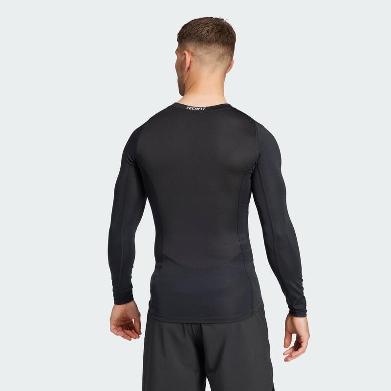 T-shirt de training manches longues compression TECHFIT