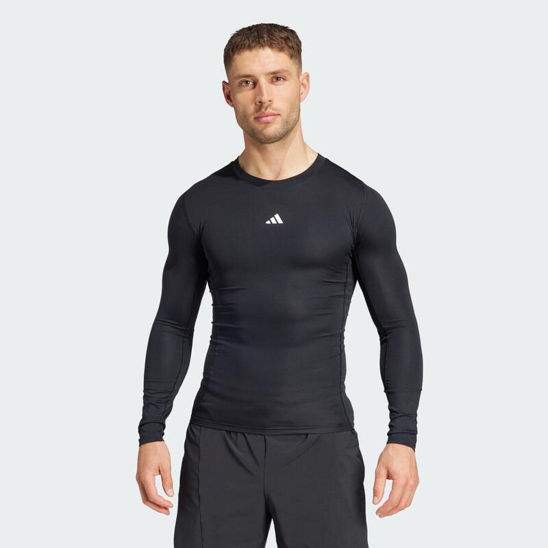 T-shirt de training manches longues compression TECHFIT