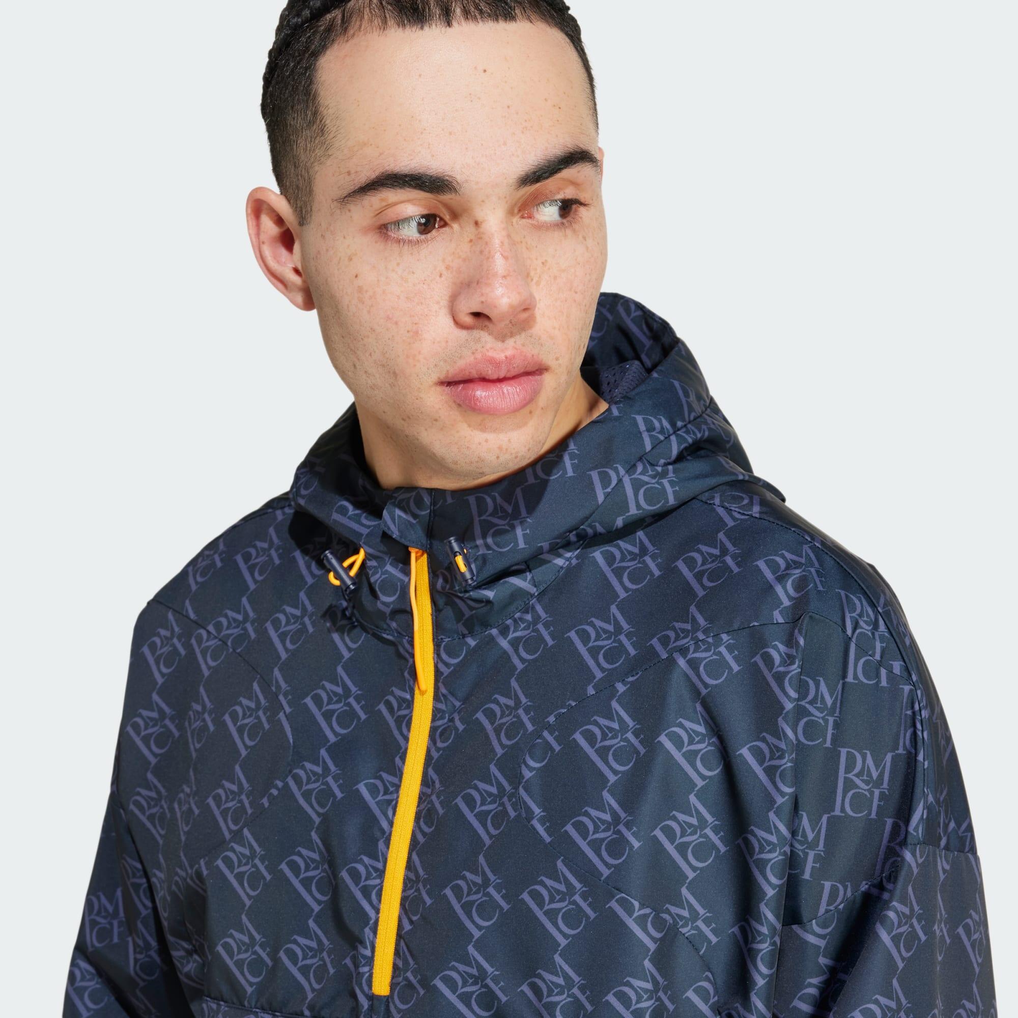 Coupe-vent demi-zip Real Madrid Seasonal 4/7