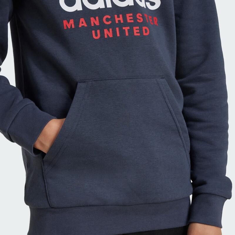 Sweat-shirt à capuche Manchester United Enfants