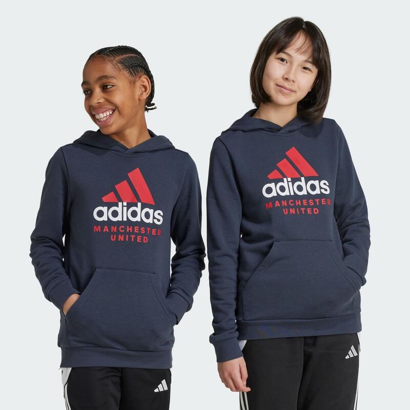 Sweat-shirt à capuche Manchester United Enfants