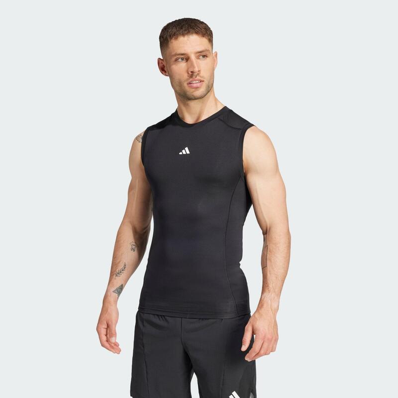 TECHFIT Compression Training Mouwloos Shirt