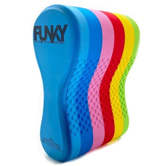 Deska ósemka do pływania unisex Funkita Bojka Pull Buoy Rainbow