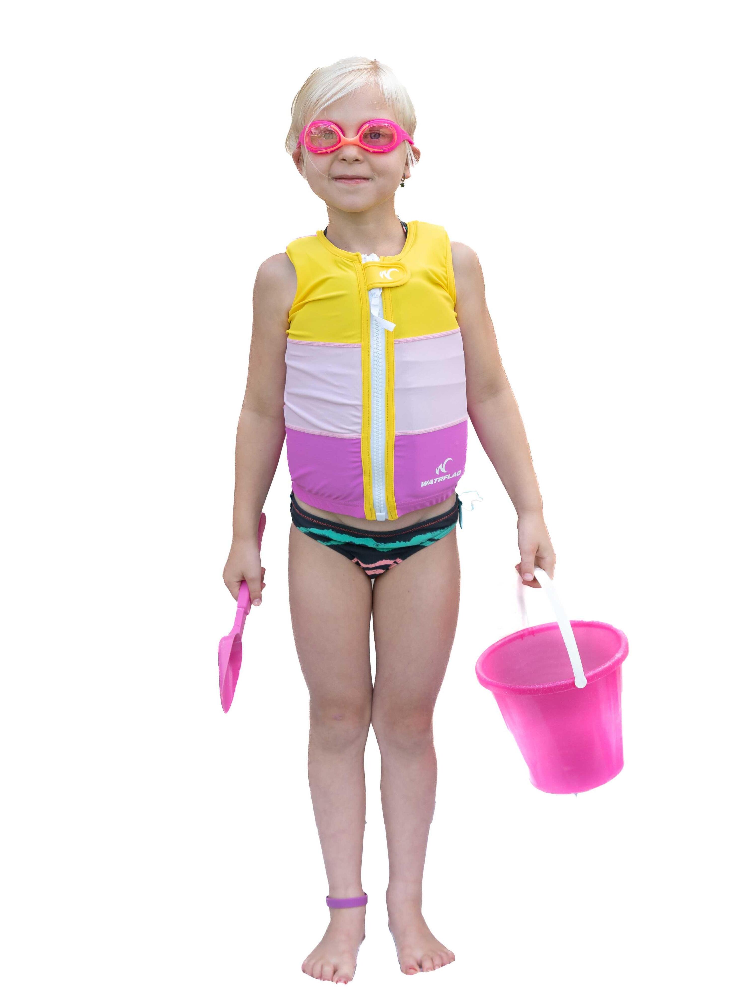 Cannes SWIMVEST - UV werend zwem/ drijfvest - Kinderen - Neopreen/Lycra 5/7