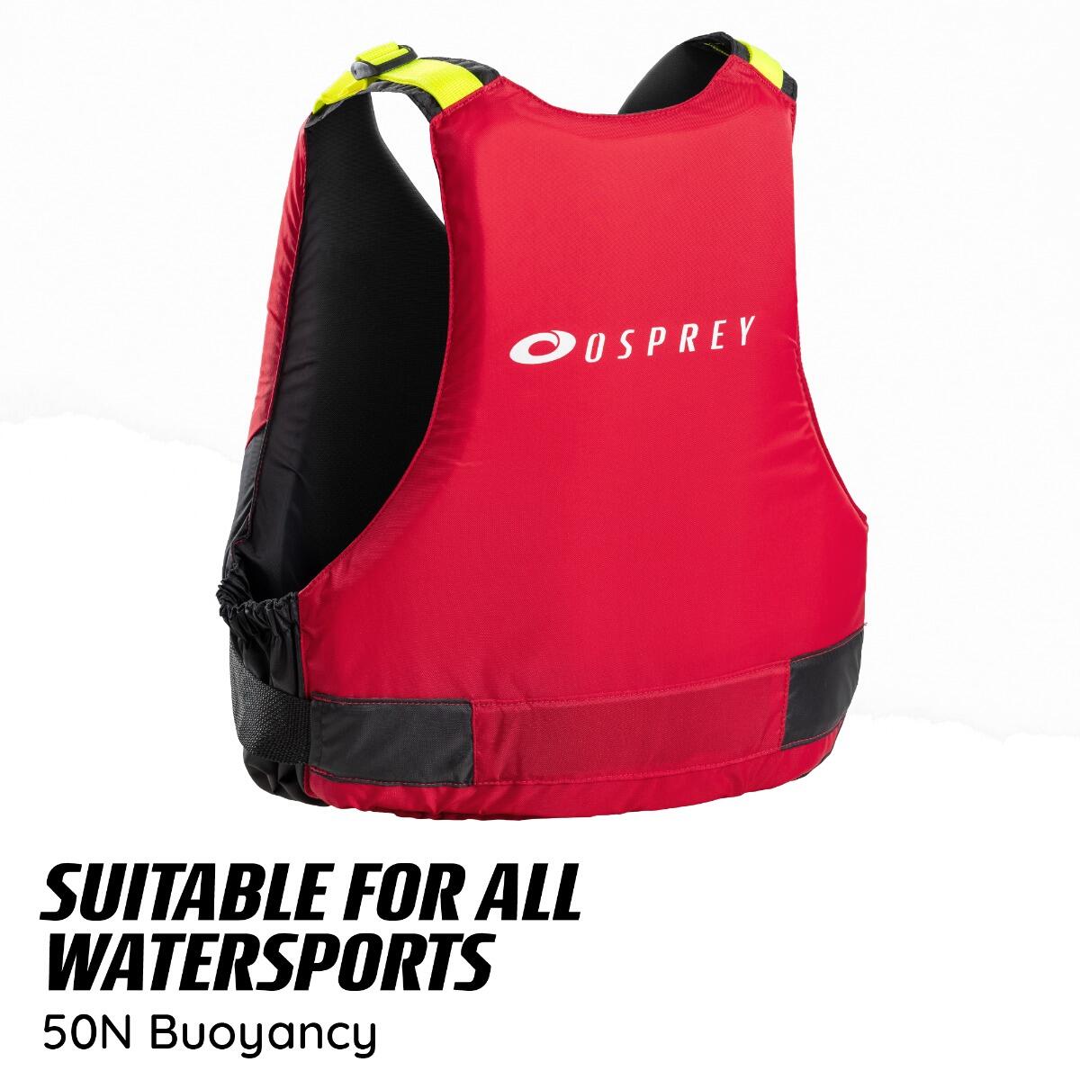 Osprey | Adult Buoyancy Aid 50N, PFD Swim Vest, Float Jacket for Watersports 5/6
