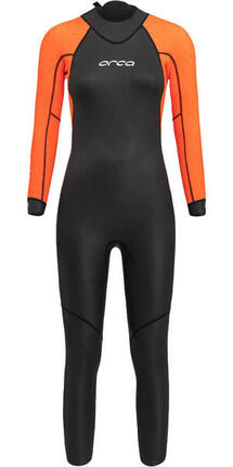 Freiwasser Neopren hohe Sichtbarkeit Damen - Vitalis Hi-Vis Wetsuit - orange
