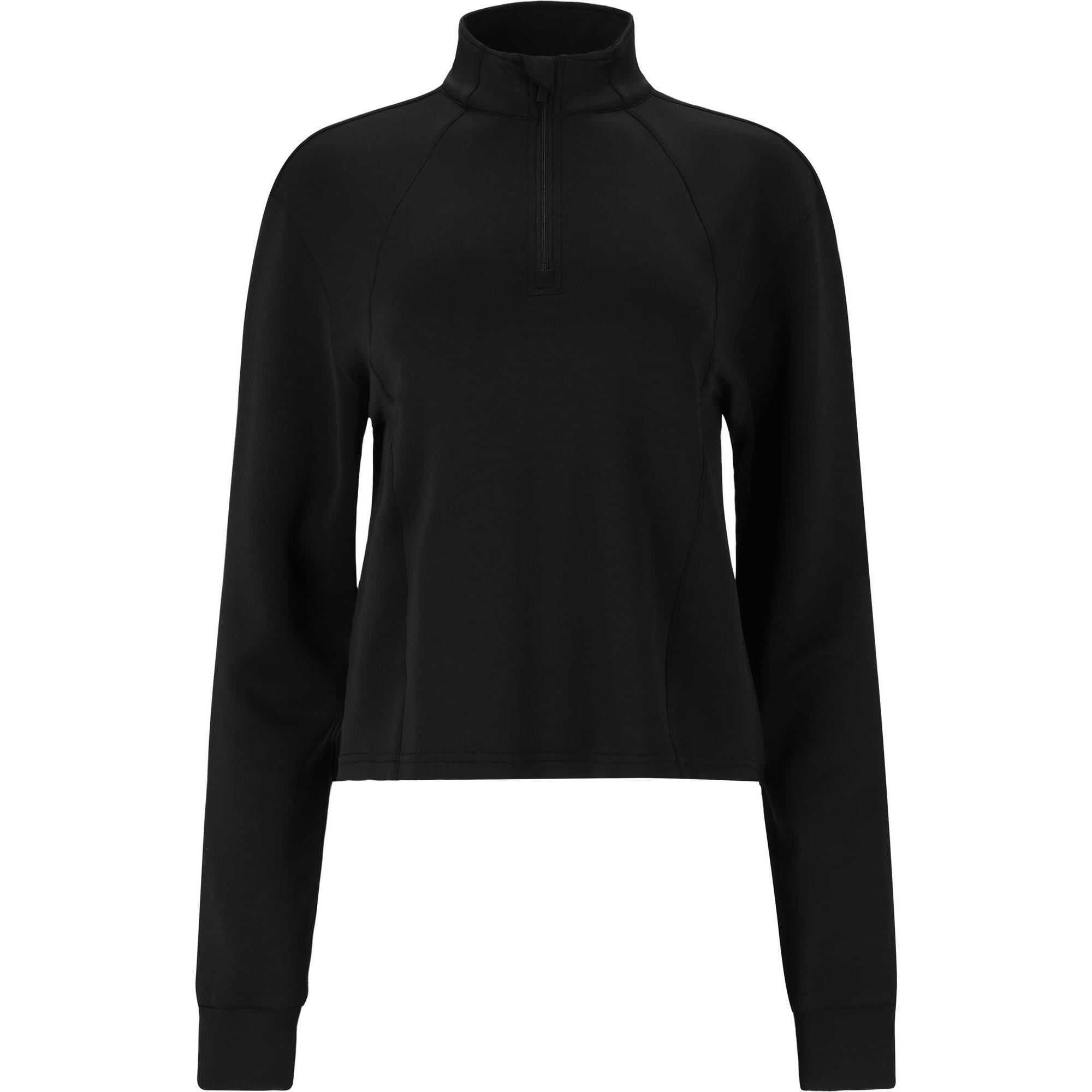 Athlecia - Polaire 1/4 Zip Femme Athlecia Ayanda - Pull - Noir - 36 Xs - Decathlon