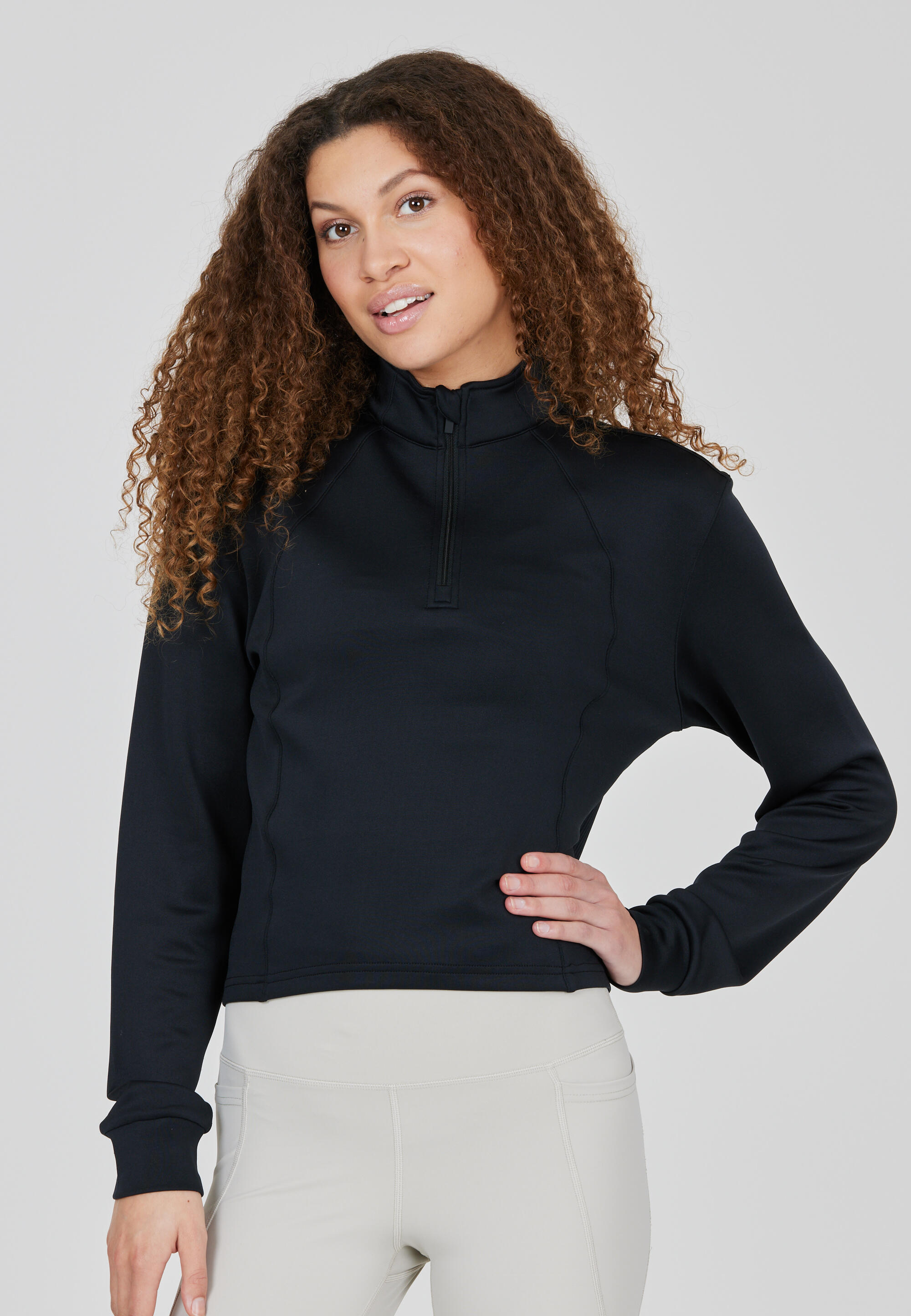 Polaire 1/4 zip femme Athlecia Ayanda 4/5