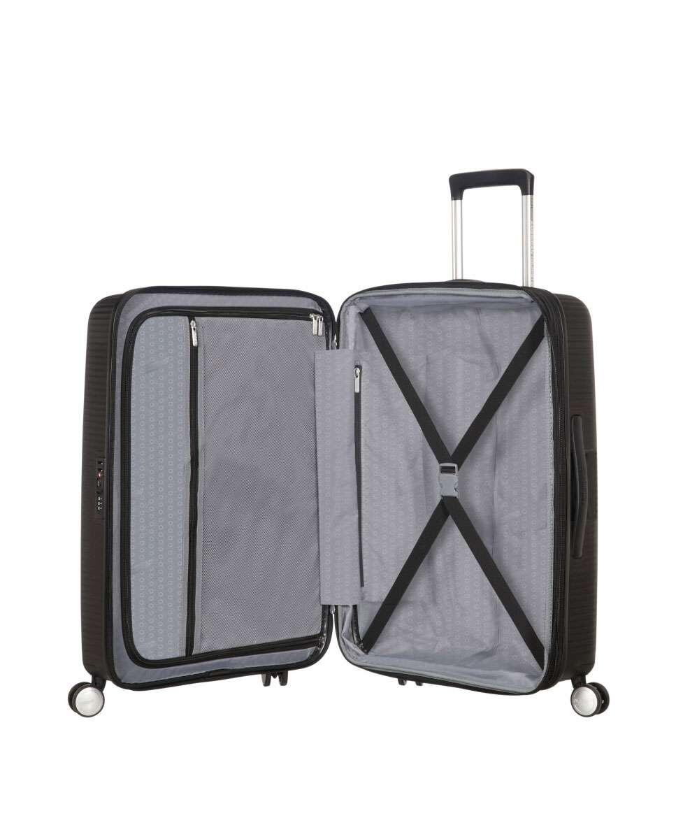 Mala de viagem média Soundbox 67cm 4 rodas expansível TSA 2/5