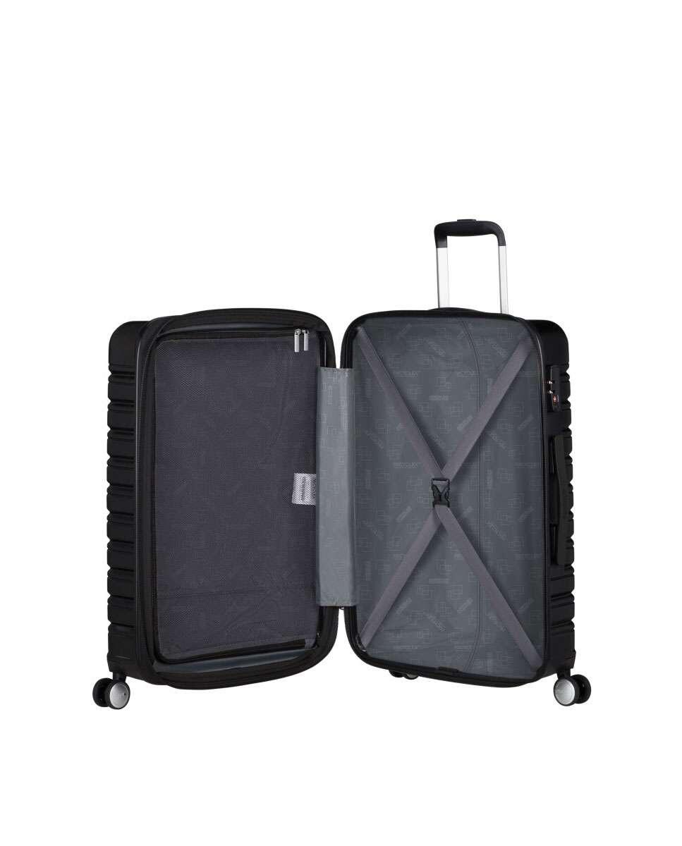 Mala de vigem média Flashline 67cm 4 rodas expansível 2/7
