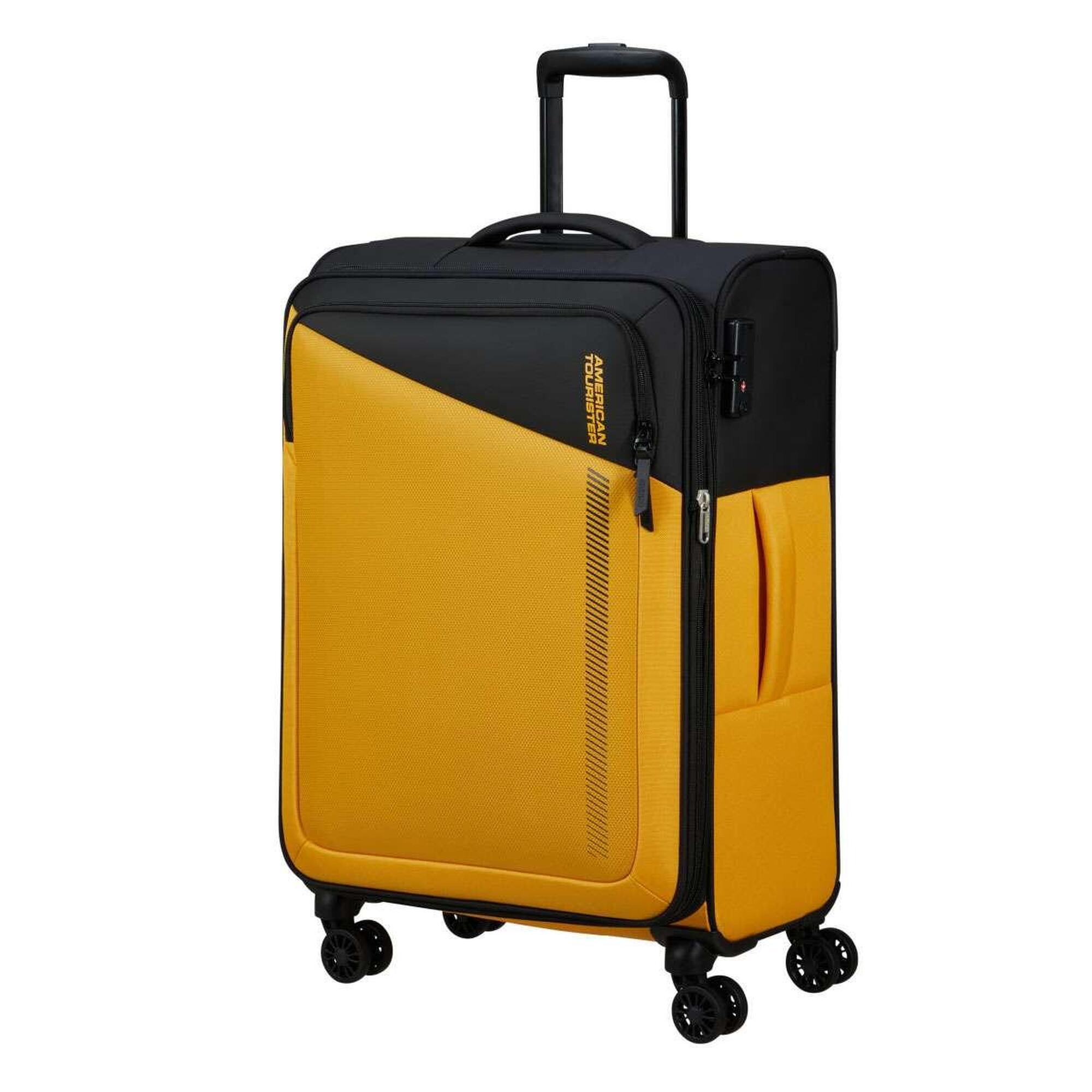 Mala de viagem média Daring Dash 67cm 4 rodas expansível