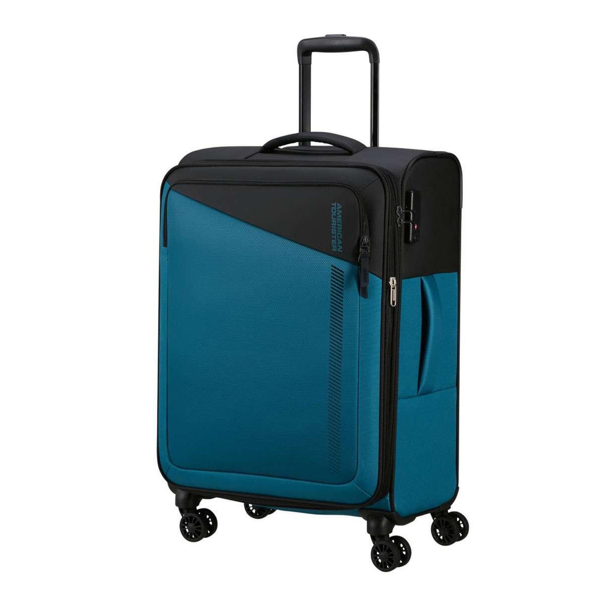 Mala de viagem média Daring Dash 67cm 4 rodas expansível