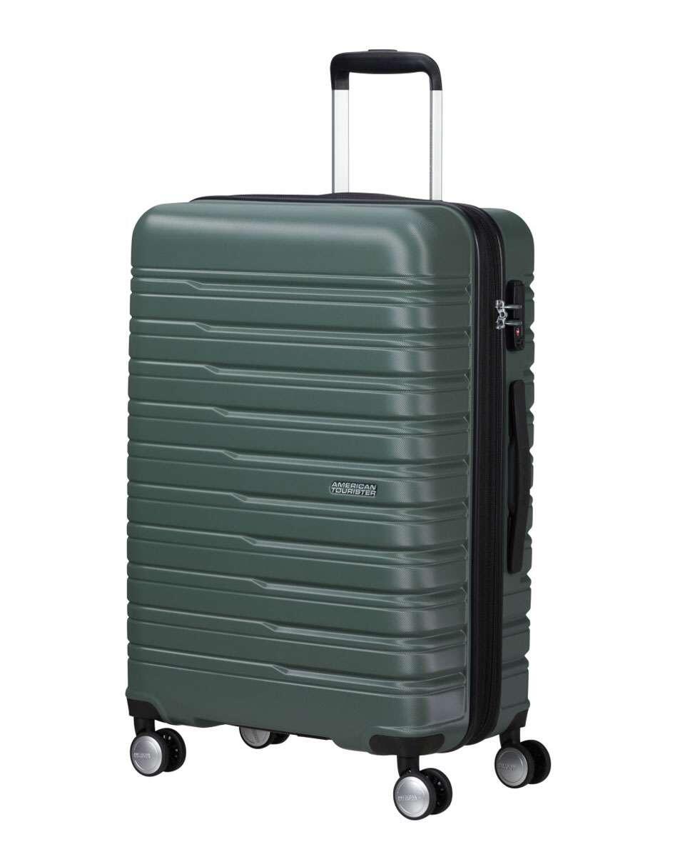 Mala de vigem média flashline 67cm 4 rodas expansível