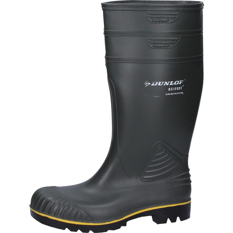 Botas de agua Impermeables Dunlop Acifort Heavy Duty Full Safety Verde