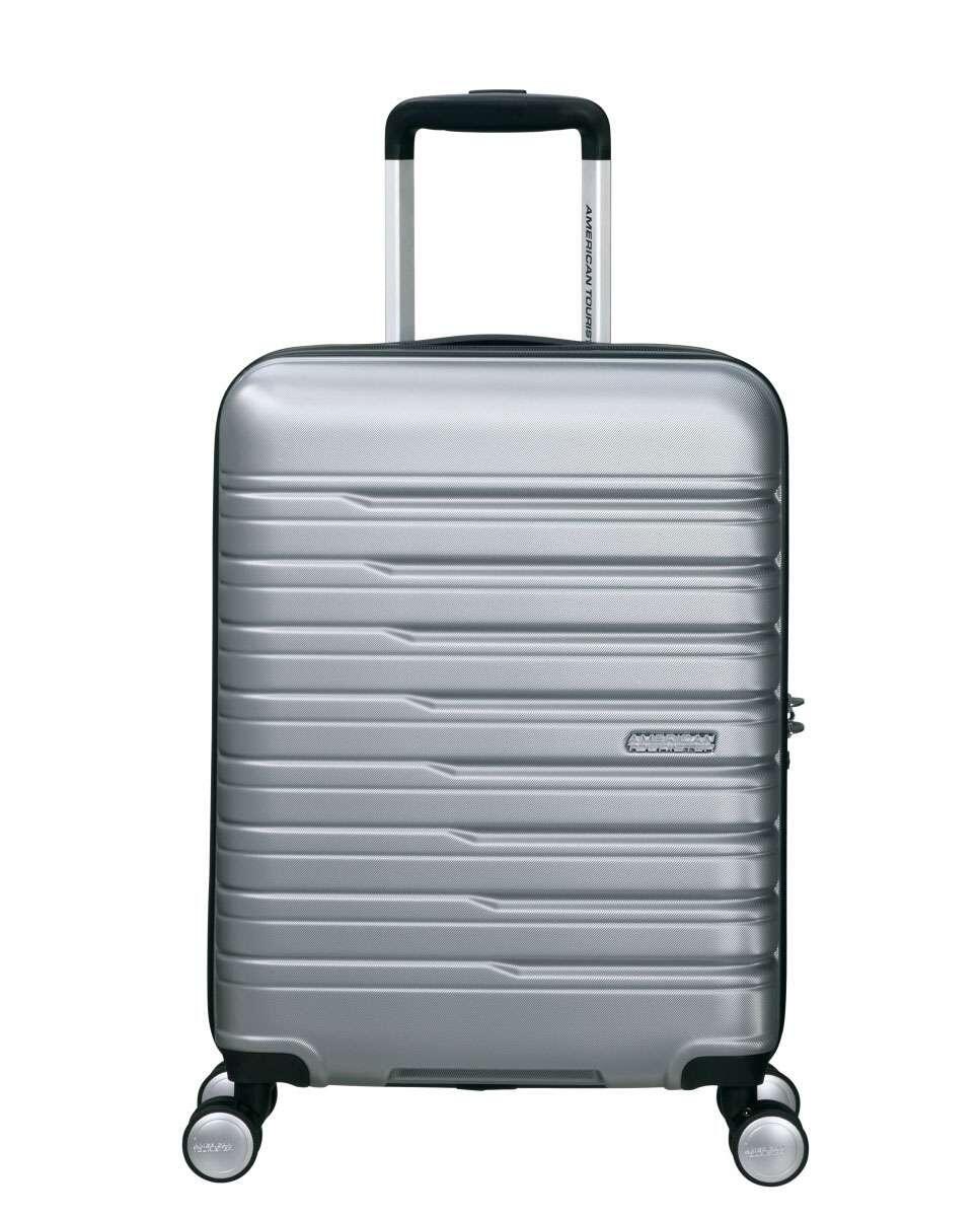 Maleta Cabina Gris American Tourister Flashline 55 cm Sky Silver 2/5