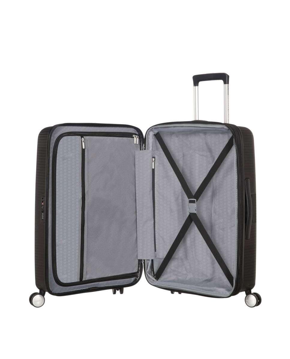Mala de viagem grande Soundbox 77cm 4 rodas expansível TSA 2/5