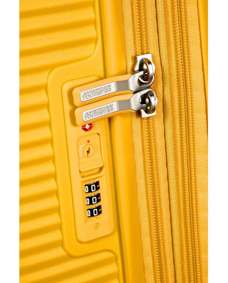 Mala de viagem média Soundbox 67cm 4 rodas expansível TSA 3/6