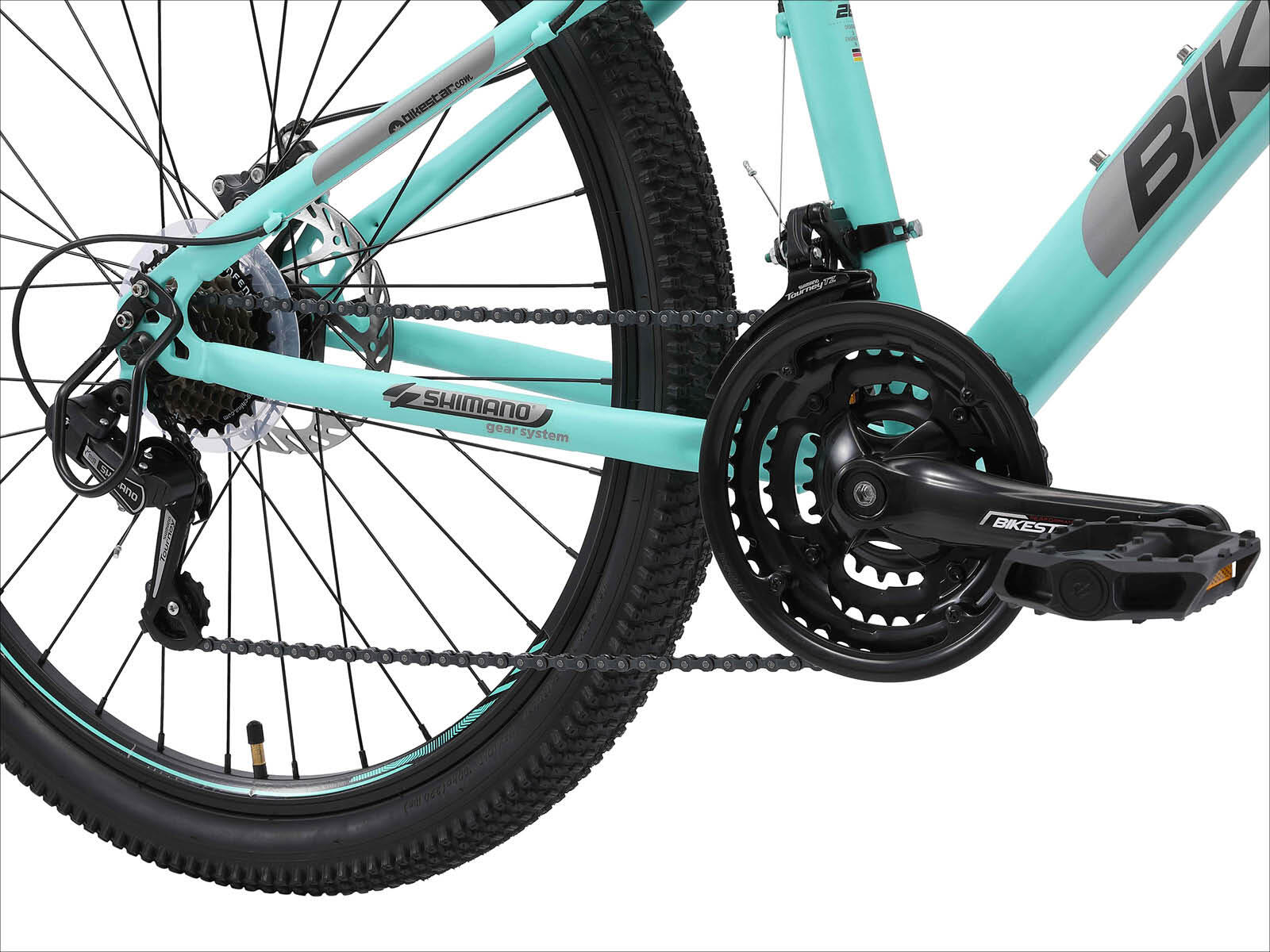 MTB fiets 26", hardtail, 21 versnellingen, schijfremmen 5/7