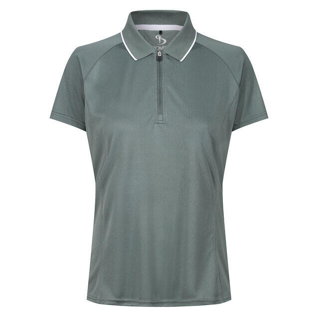 STROMBERG Stromberg Ladies Zip Placket Golf Polo Shirt