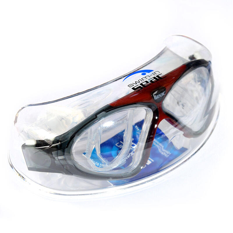 Ochelari de inot Seac - VISION HD, Rosu