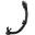 Snorkel Seac - VORTEX DRY Black, Negru