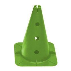 AMAYA SPORT Cônes de signalisation en PE de 32cm de haut - Vert