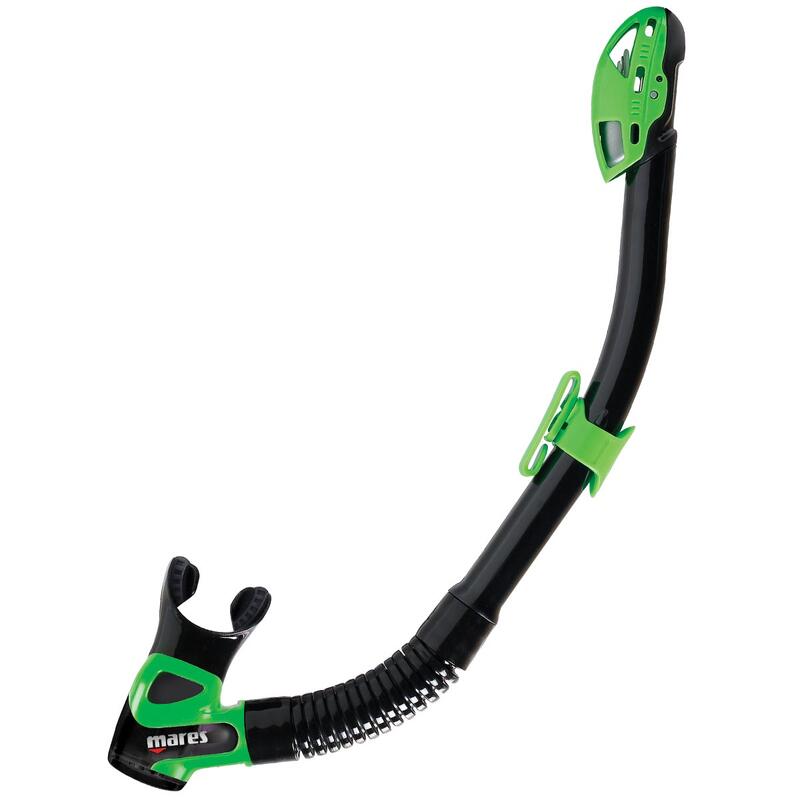 Snorkel Mares - REBEL DRY Black, Lime