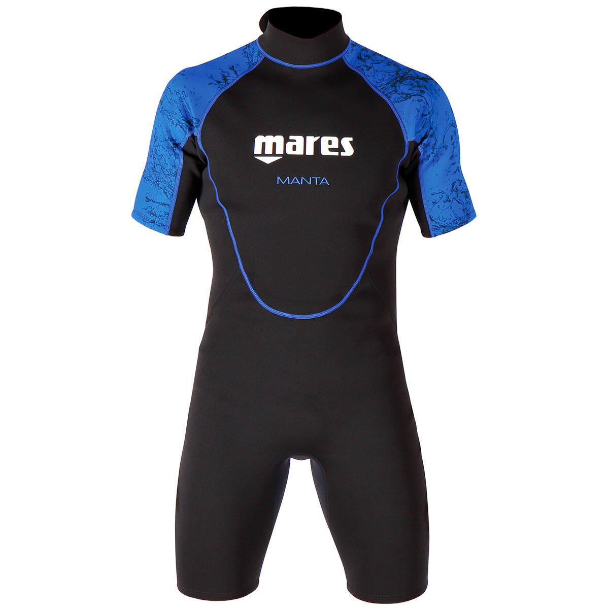 Mares - Hommes Mares Shorty Manta 2 Mm Scuba Foam - Sous Combinaison - Bleu|noir - 2 - Decathlon