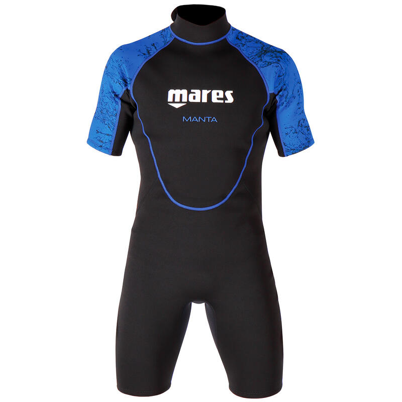 Férfi Mares Shorty Manta 2 mm Scuba habszivacs