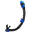 Snorkel Seac - VORTEX DRY Black, Albastru
