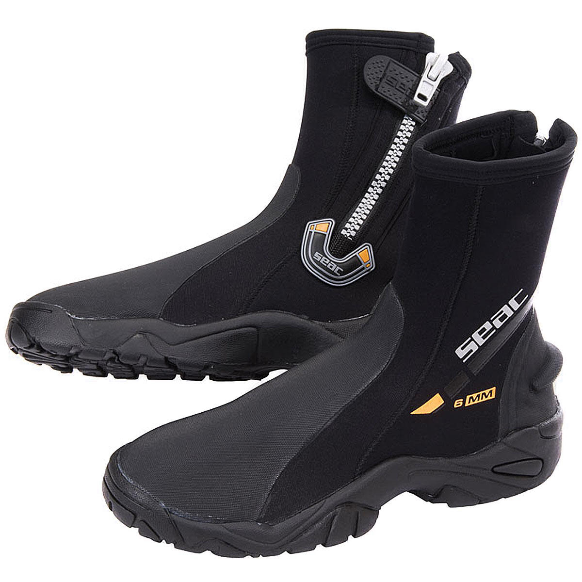 Buty nurkowe Seac Pro 6mm z twardą podeszwą i zamkiem