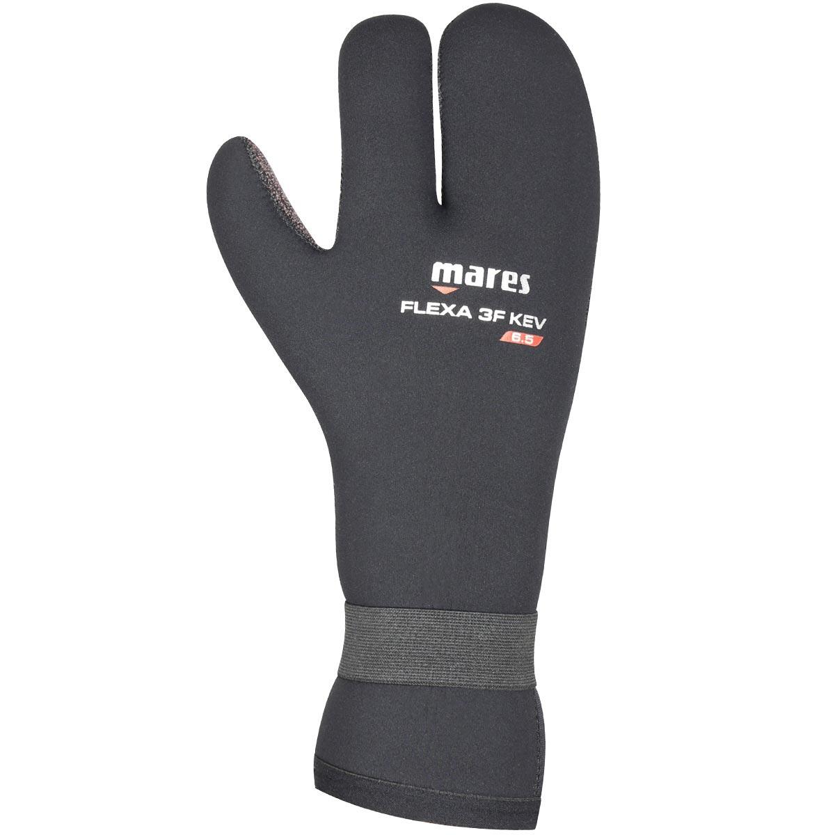 MARES Drei-Finger-Handschuhe FLEXA Kevlar XL 2/3