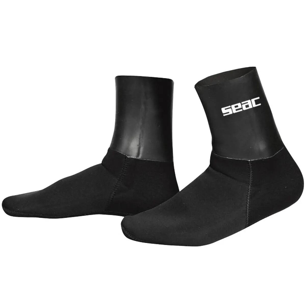 Chaussettes en néoprène Seac Anatomic Noires 1/3