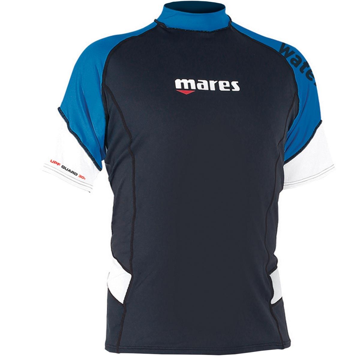 MARES Pánské lycrové triko RASHGUARD LOOSE FIT, krátký rukáv