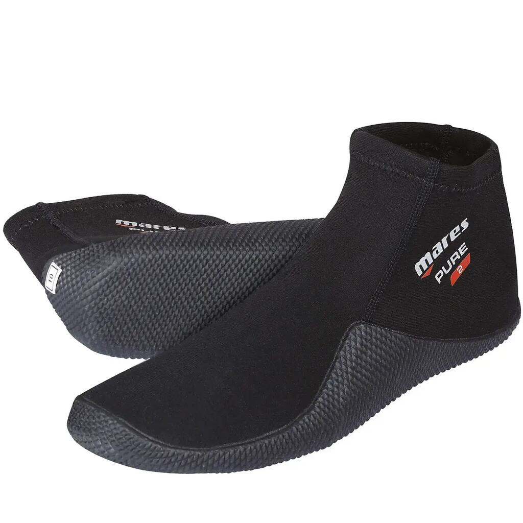 Neoprénové topánky PURE 2 mm nízke