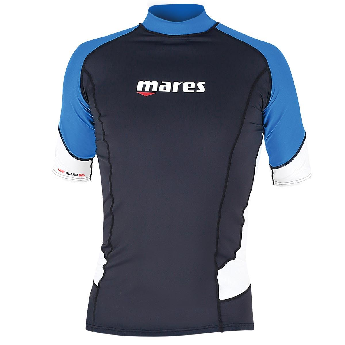 MARES Pánské lycrové triko RASHGUARD, krátký rukáv