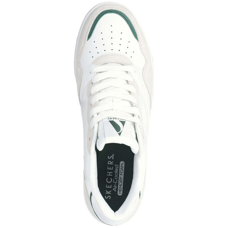 Zapatilla de caminar para hombre Skechers Koopa Volley Low Blanco