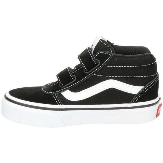 Zapatilla de caminar para niño Vans Ward Mid Td Negro