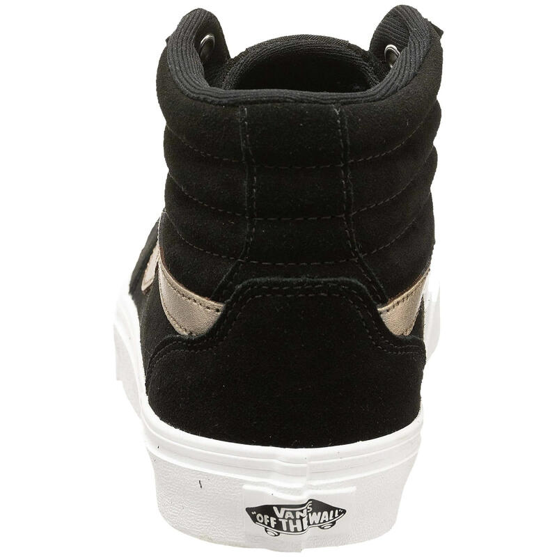 Zapatilla de caminar para mujer Vans Filmore High Negro