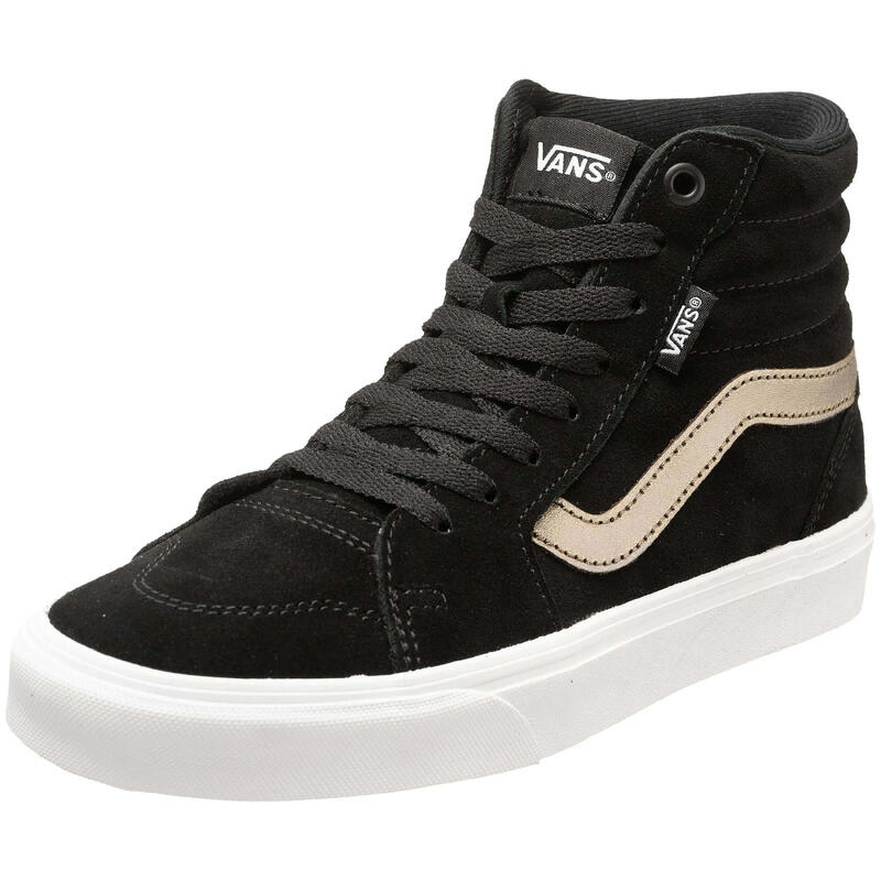 Zapatilla de caminar para mujer Vans Filmore High Negro