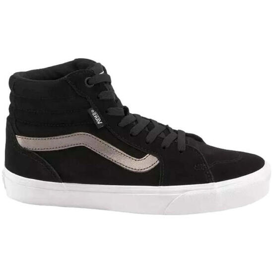 Zapatilla de caminar para mujer Vans Filmore High Negro