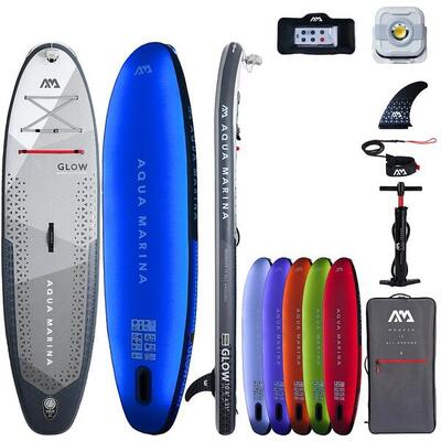 Set SUP Gonfiabile Aqua Marina Glow 10'4 - SUP luminoso