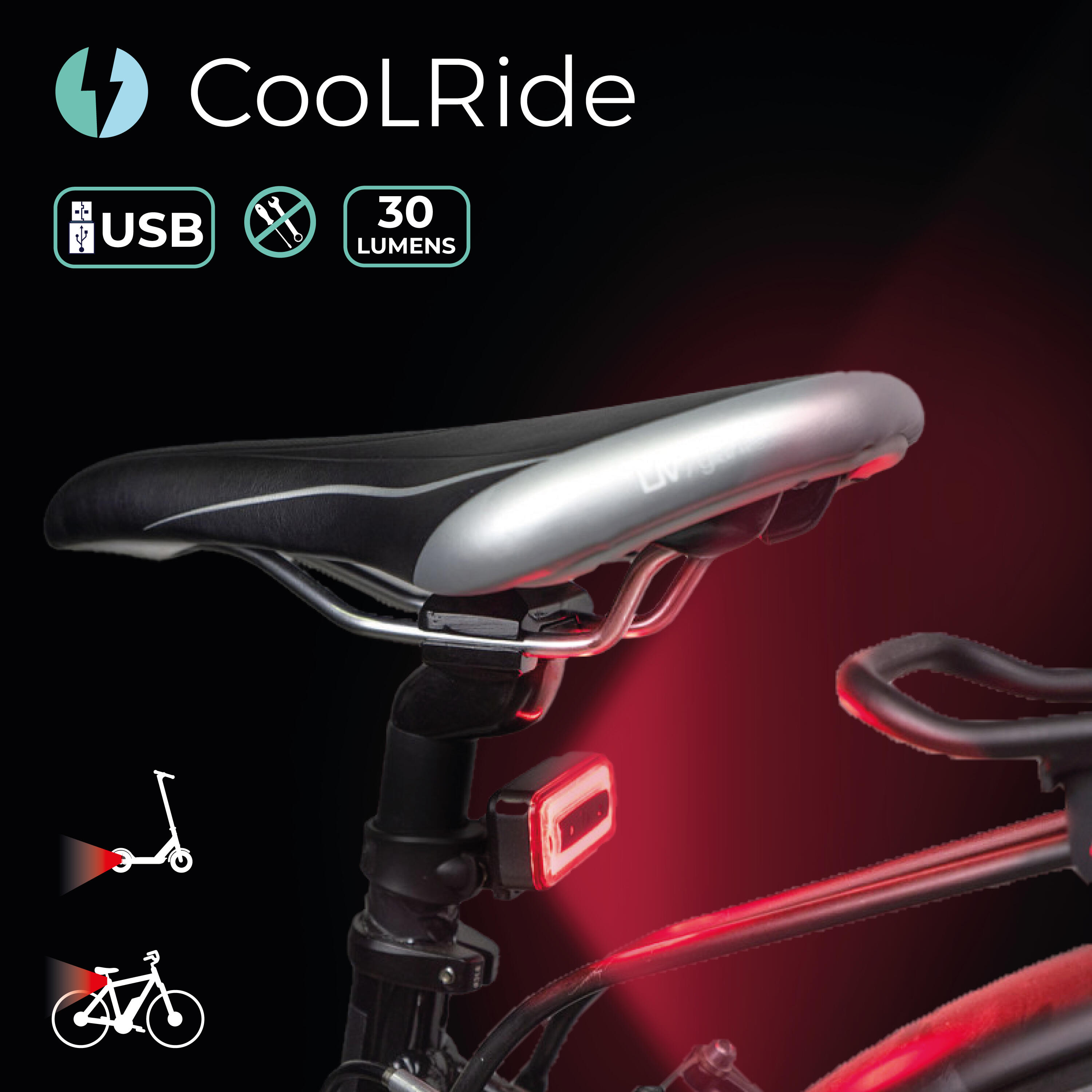Eclairage LED multi-usages Cool Ride 2/4
